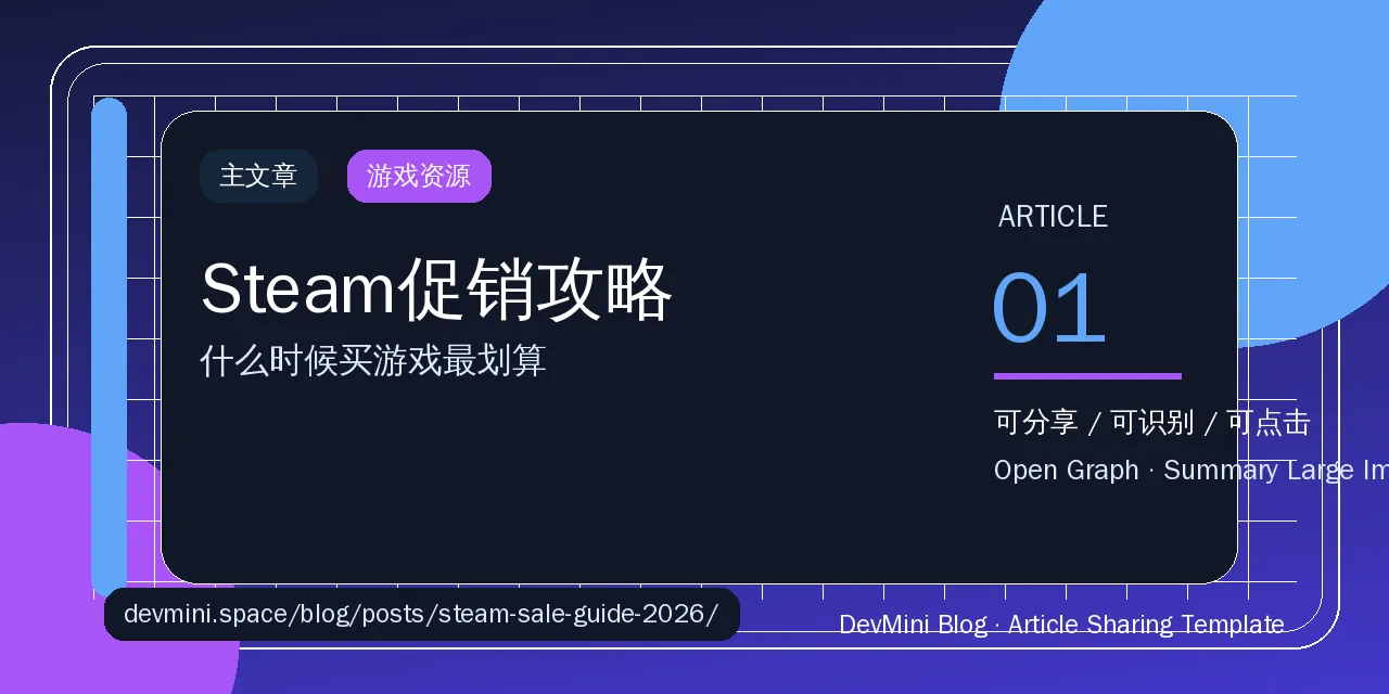 Steam促销攻略：什么时候买游戏最划算
